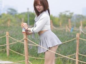 魔镜街拍：热裤革命，谁会在作品中一声不吭？